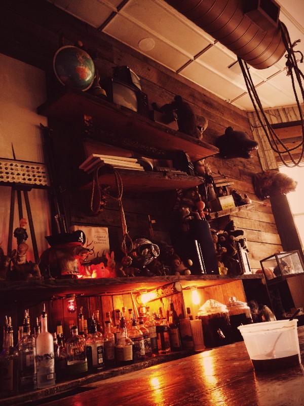 One of Alaina's favorite Denver haunts, a bar called Forest Room 5.