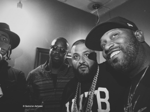 Wyclef Jean, DJ Khaled, and Bun B at the Mass Appeal 2016 SXSW showcase.